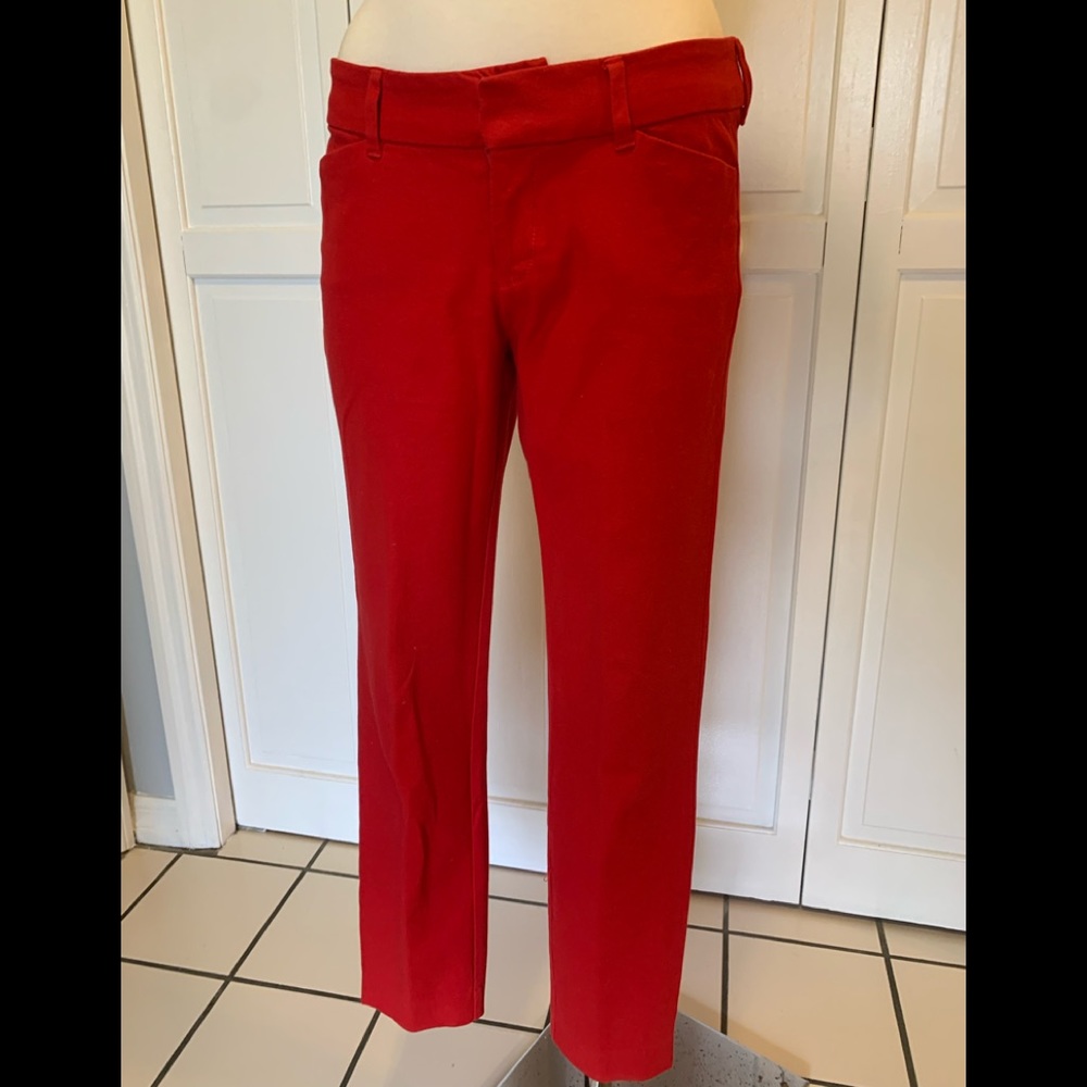 🌟Bright red pants - petit